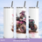 off road ATV tumbler female rider pink quad design