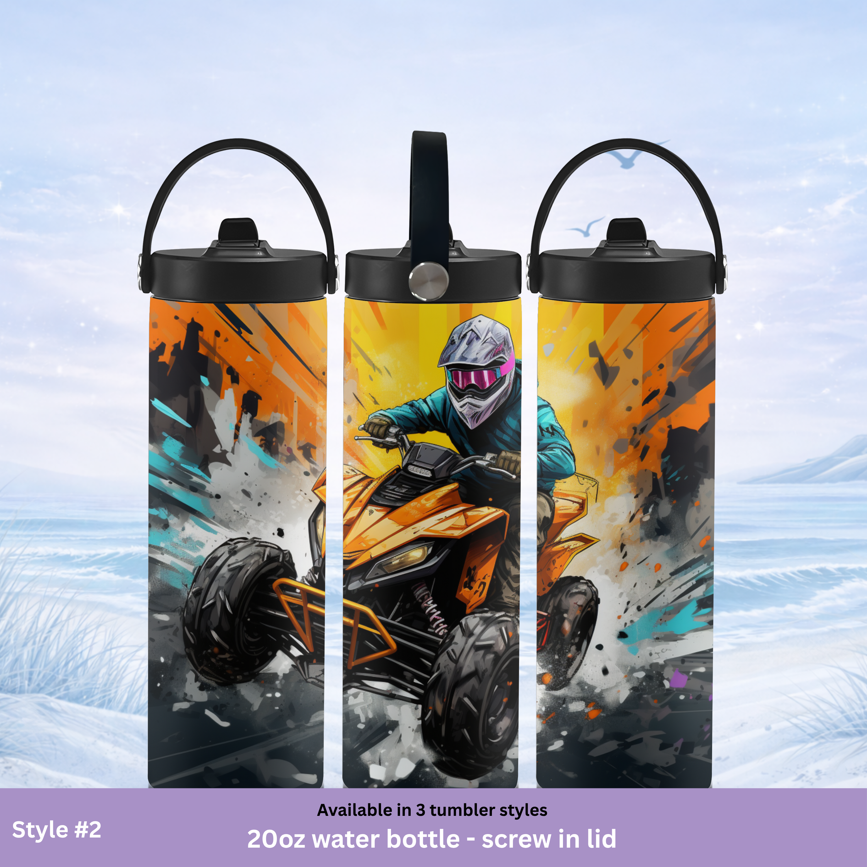 off road drinkware ATV tumbler insulated travel cup