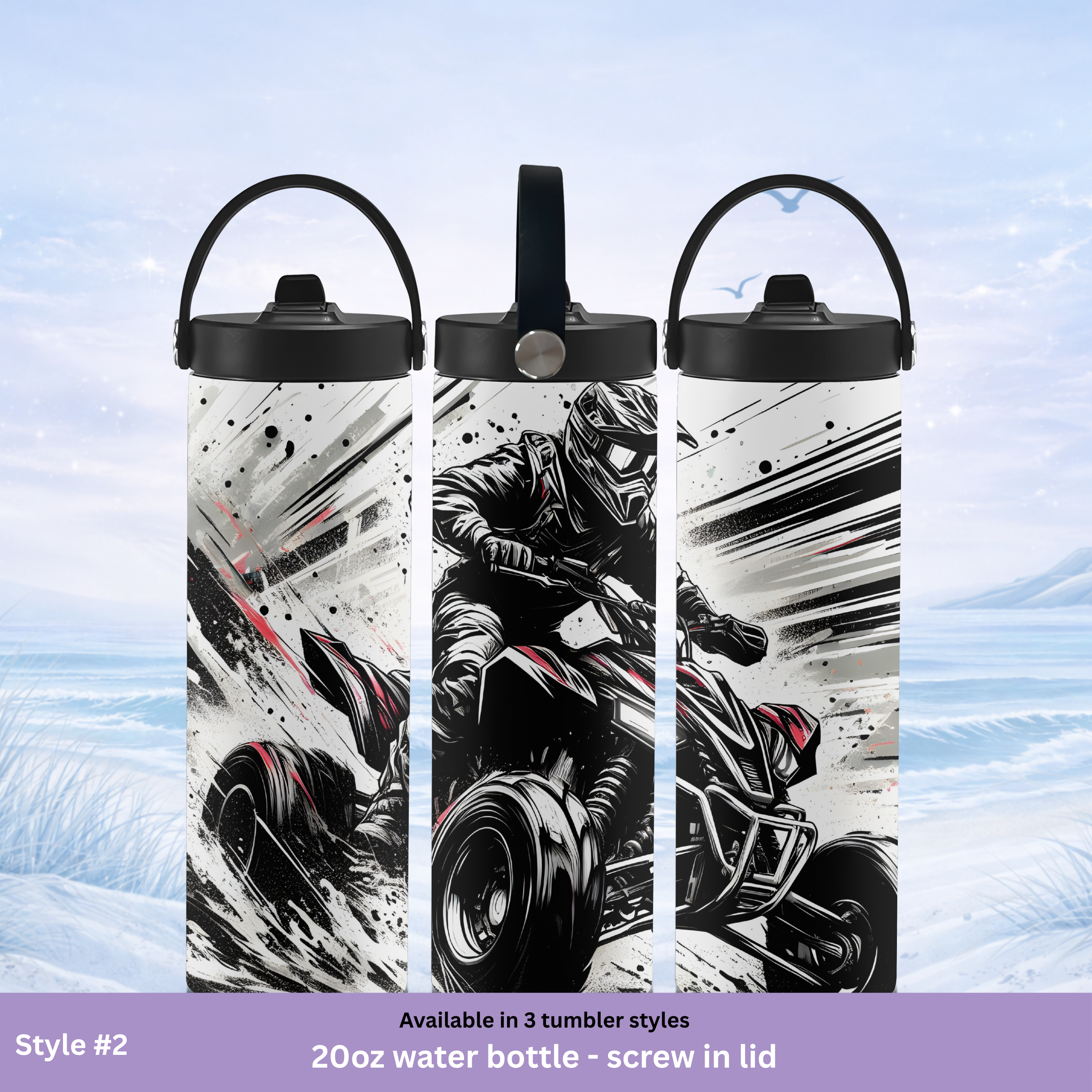 off road lifestyle tumbler ATV adventure insulated cup