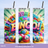 bingo party themed tumbler cup
