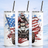 patriotic ATV tumbler American flag off road rider design