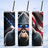 patriotic bigfoot tumbler american flag design
