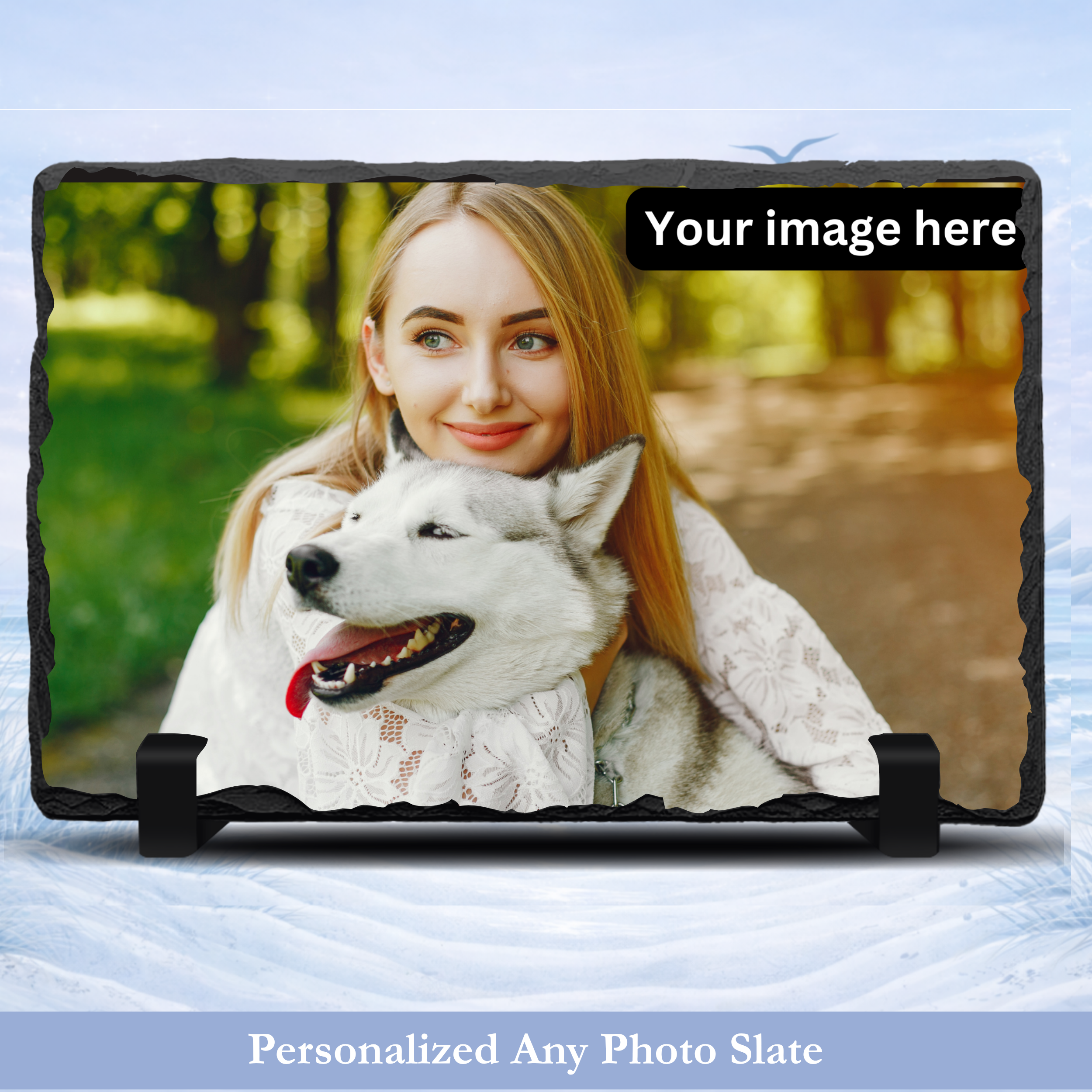 personalized photo slate custom gift