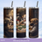 poker themed dog drink tumbler