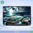 sea turtle night ocean slate moon waves coastal wall art turtle stone decor