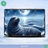 seal ocean photo slate moonlight waves coastal decor sea life stone plaque
