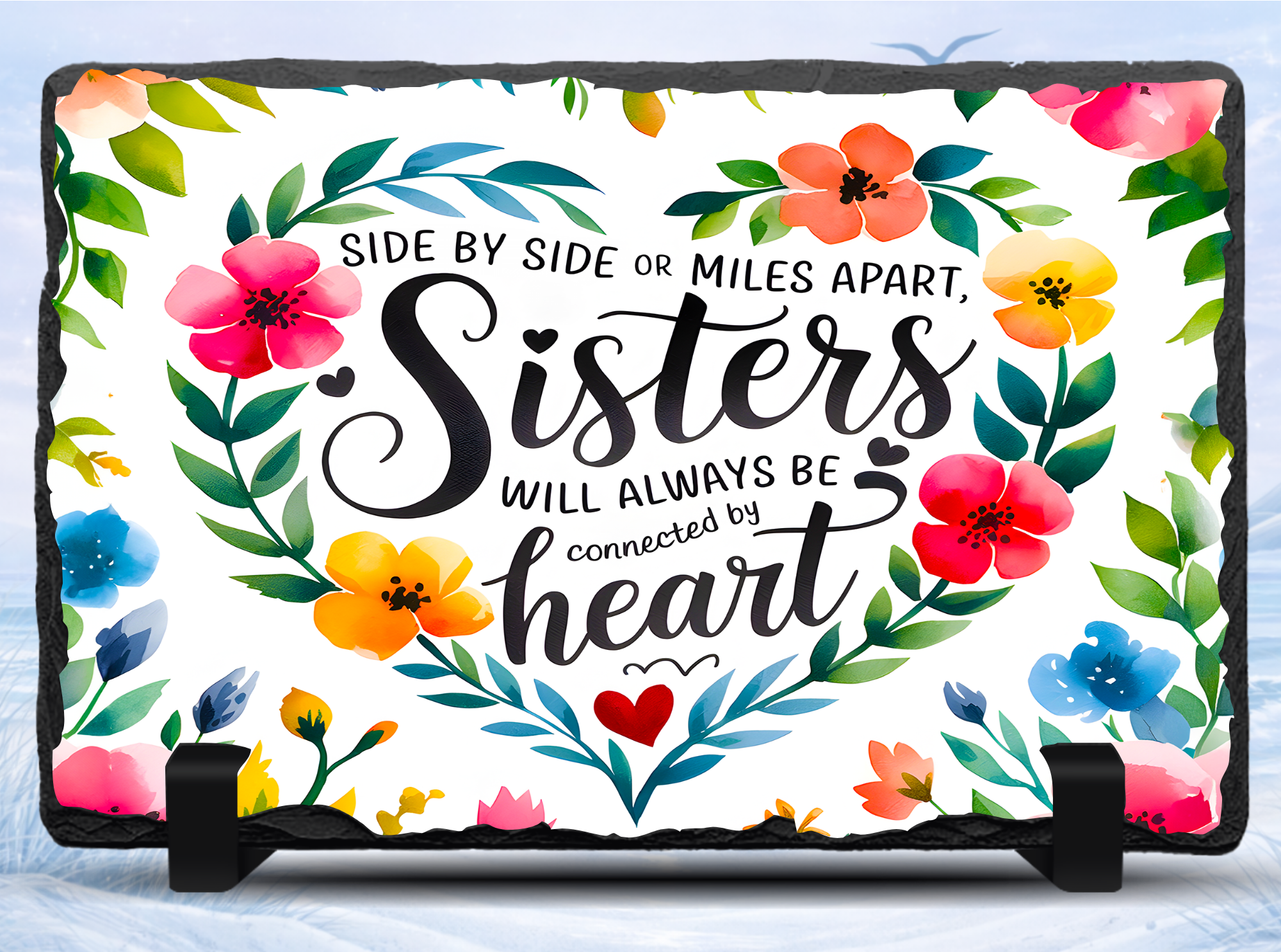 sisters long distance gift slate