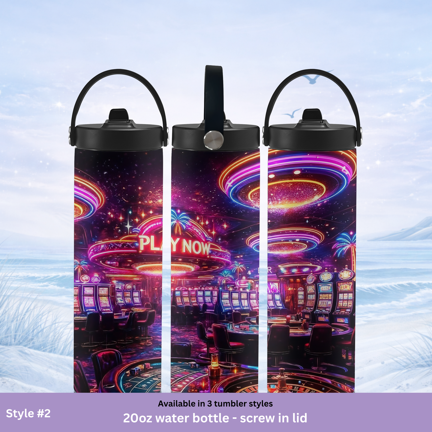 slot machine tumbler vegas style