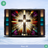 stained glass cross photo slate