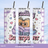 student tumbler cute reading aesthetic drinkware