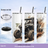 Tumbler with off-road vehicle design and screw-on lid on a blue sky background