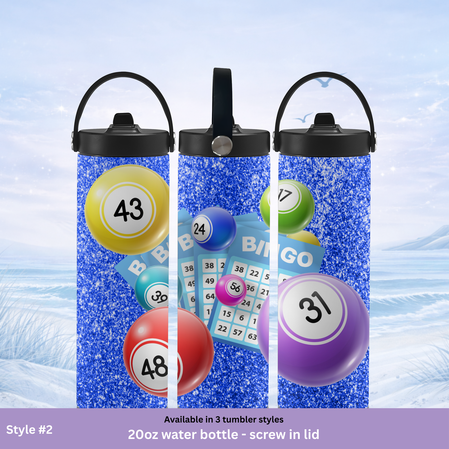 unique bingo gift cup design